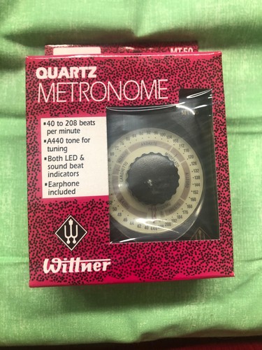 Wittner mt50 quartz metronome - wittner,